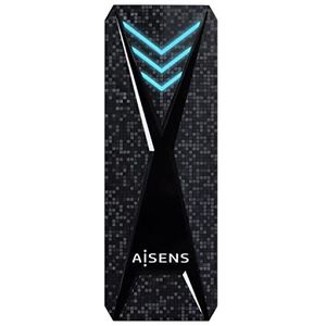 CAJA EXTERNA PARA DURO SSD M.2 NVME AISENS ASM2-RGB013B