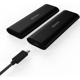 Aisens - Asm2-014b Externe SSD Behuizing - USB 3.2 Gen 2 - Zwart - M.2