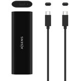 Aisens - Asm2-014b Externe SSD Behuizing - USB 3.2 Gen 2 - Zwart - M.2