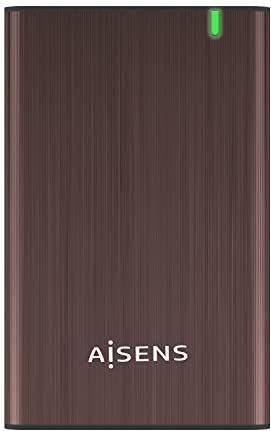 Aisens - ASE-2525BWN - Externe HDD-Behuizing - Aluminium - 2,5 inch