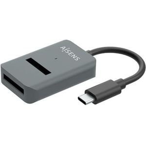 Aisens - ASUC-M2D012-GR - Harddisk Behuizing - Grijs - Externe SSD-behuizing - Tot 2 TB