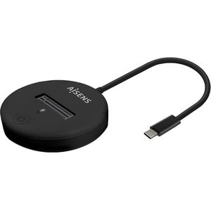 Aisens - M2 M2D013-BK - Harddisk Behuizing - Zwart - USB-C 3.1 Gen 2
