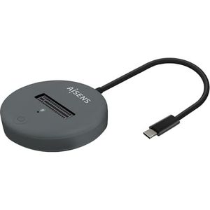 AISENS - ASUC-M2D014-GR - USB-C Dock M.2 (NGFF) Asuc-M2D014-gr SATA/NVMe A USB3.1 Gen2, Grijs