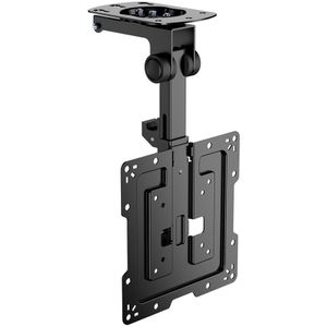 AISENS CT43S-187 Plafondhouder, draaibaar, inklapbaar, voor monitor/tv, 20 kg, 19-43, zwart