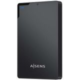 AISENS - ASE-2520B - Externe behuizing 2,5"" 9,5 mm Sata A USB 3.0/Usb3.1 Gen1, zwart