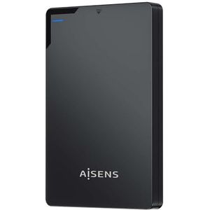 AISENS - ASE-2520B - Externe behuizing 2,5"" 9,5 mm Sata A USB 3.0/Usb3.1 Gen1, zwart