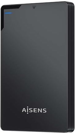 AISENS - ASE-2520B - Externe behuizing 2,5"" 9,5 mm Sata A USB 3.0/Usb3.1 Gen1, zwart