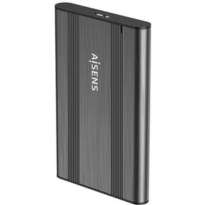 Aisens - ASE-2526GR - Externe HDD-behuizing - Grijs - Aluminium - Tot 2 TB