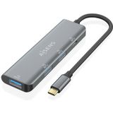 AISENS A109-0762 interface hub USB 3.2 Gen 1 (3.1 Gen 1) Type-C 5000 Mbit/s Grijs