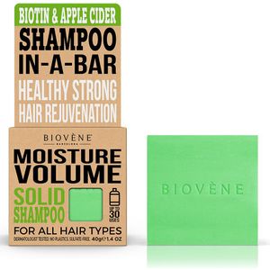 Biovène Moisture Volume Biotin & Apple Cider Solid Shampoo Bar