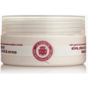 LaChinata bio Body Butter Olijf, Shea en Kers, lichaam creme 250ml