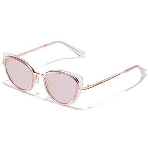 HAWKERS Feline Zonnebril voor dames (1 stuk), Helder · Rose Gold