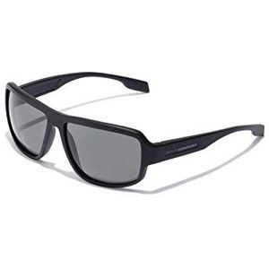 HAWKERS · Deportivas F18 zonnebril voor dames en heren, Gepolariseerd zwart