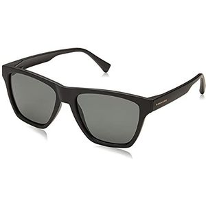 Hawkers One LS Polarized Dark - vierkant zonnebrillen, unisex, zwart, polariserend