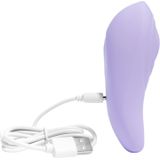 Platanomelón Cumbia - Oplaadbare Paarse Clitorisstimulator Vibrator