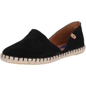 Verbenas - Carmen - Espadrille - Zwart - Suède