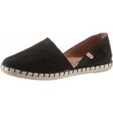 Verbenas Carmen dames espadrilles. - Zwart - Maat 40