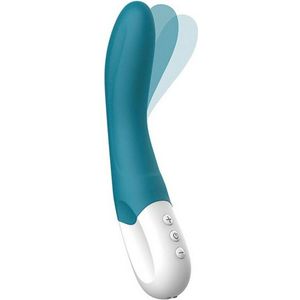 Liebe Pleasure Toys - Bend It G-spot vibrator navulbaar seksspeelgoed voor hem en haar, 22 cm - Ocean Blue