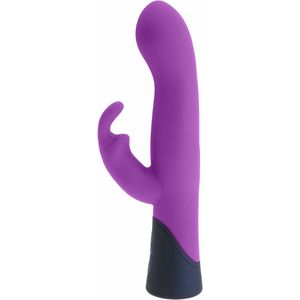 Liebe Pleasure Toys Rabbit clitorisstimulator grote vibrator seksspeelgoed oplaadbare siliconen, 21,5 cm x 3,7 cm violet
