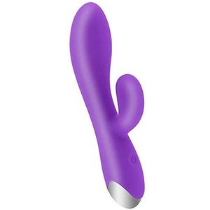 S Pleasures Bunny Vibrator, oplaadbaar, USB, 150 g, violet