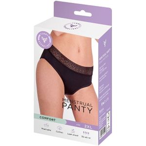 Menstruatieslip - Zwart - Nylon - Polyester - Elastaan