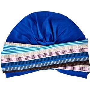 BelleTurban Mooie hoofddoek voor dames, Veelkleurig (Blue Free Style 000), One Size (Fabrikant maat:ONESIZE)
