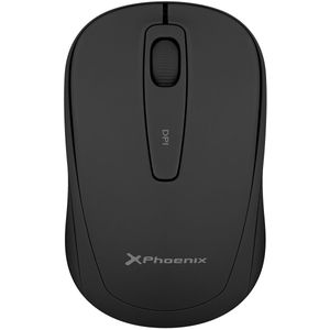 Phoenix - M250 - Draadloze Optische Muis - Zwart - Ambidextrous