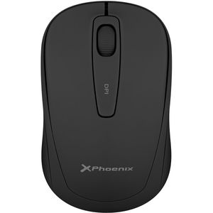 Draadloze optische muis Phoenix M250 Zwart (1 Stuks)