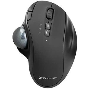 Phoenix Technologies - Ergo T1 - Draadloze Muis - Zwart - Ergonomisch Ontwerp