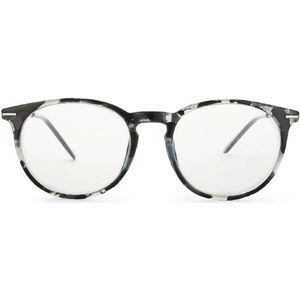 Nordic Projekt NPSD Uppsala computerbril / beeldschermbril +2.00 Grijs gemêleerd - Rond
