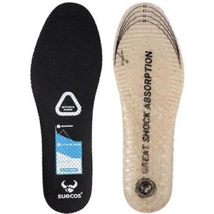 Suecos Professional Gel-Tech inlegzolen maat 43-46 - vermoeide voeten - zere voeten - schokabsorberend - sneldrogend - antibacterieel - thermoregulerend - ademend