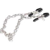 FETISH ADDICT - Nipple Clamps With Chain Metal