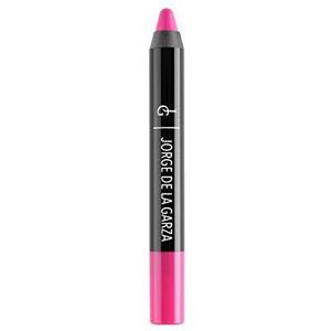 Jorge de la garza Makeup Lip Velvet lippenstift, jumbo, waterdicht, fuchsia, 25, roze