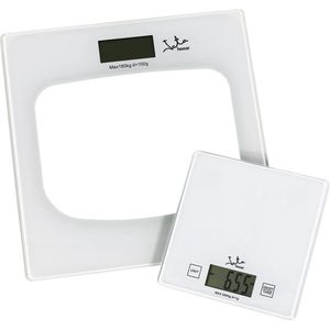 Jata P111 - XL digitale personenweegschaal - inclusief gratis keukenweegschaal!