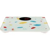 JATA HOGAR - HBAS1417 - Digitale Personenweegschaal - Zwart - LCD-Display