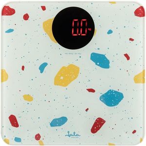 JATA HOGAR - HBAS1417 - Digitale Personenweegschaal - Zwart - LCD-Display