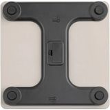 Jata - HBAS1292 - Digitale Badkamerweegschaal - Zwart - LCD-Display - Tot 180 kg