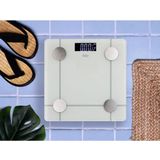 Jata - HBAS1292 - Digitale Badkamerweegschaal - Zwart - LCD-Display - Tot 180 kg