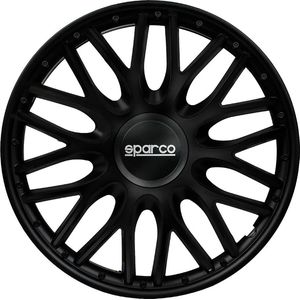 Sparco - Roma - Wieldoppen - Zwart - Set van 4 stuks - 14-inch