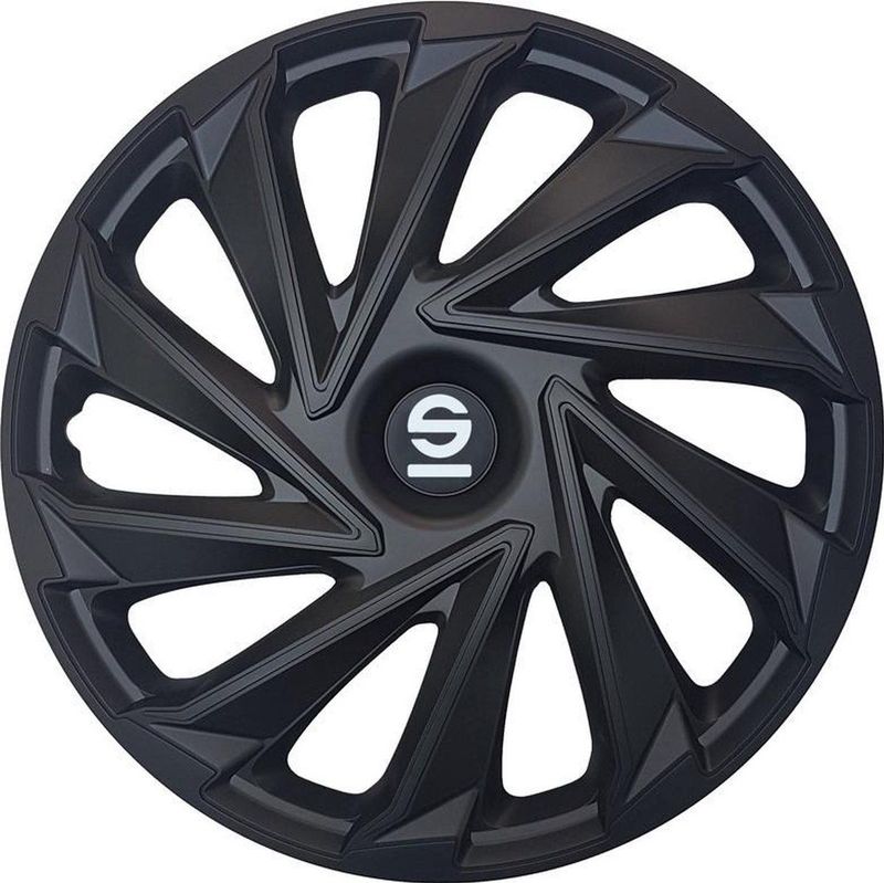 Sparco Wieldoppen Varese 14 Inch Abs Zwart Set Van 4