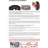 Sparco - Wieldoppenset Bergamo - 15-Inch - Zwart - RVS