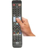 TM Electron TMURC310 Universele afstandsbediening, compatibel met Samsung-tv's, met directe toegangstoetsen op digitale platforms (VOD)