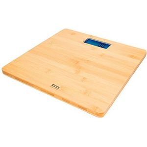 Digitale Personenweegschaal TM Electron Bruin Bamboe
