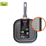 TM Home Geribbelde Grillpan Ø 26 Cm
