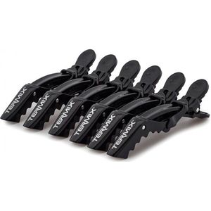 Haarklemmen - Zwart - 6 Stuks - IJzeren Veren