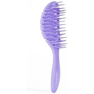 Professionele ontwarrende borstel voor het ontwarren van Termix, violet