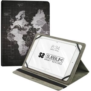 Tablet kap Subblim TRENDY CASE WORLD MAP 10.1"