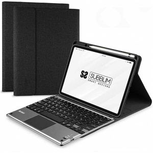 SUBBLIM Backlit Keyboard Case - Toetsenbord - Zwart - Draadloos - Compatibel met Ipad Pro 11 2020