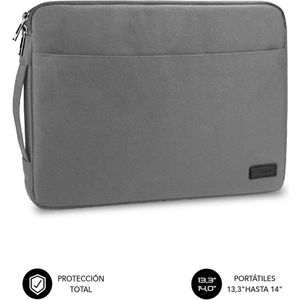 Laptop Case Subblim Funda Ordenador Urban Laptop Sleeve 13,3-14"" Grey Grey 14