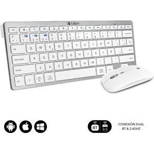 Subblim - Subkbc-oco010 - Draadloos Toetsenbord En Muis - Spaans - Bluetooth